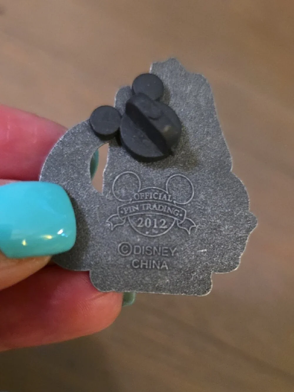 Disney Hollywood Studios Sorcerer Hat Enamel Pin - Blue and Silver 2012